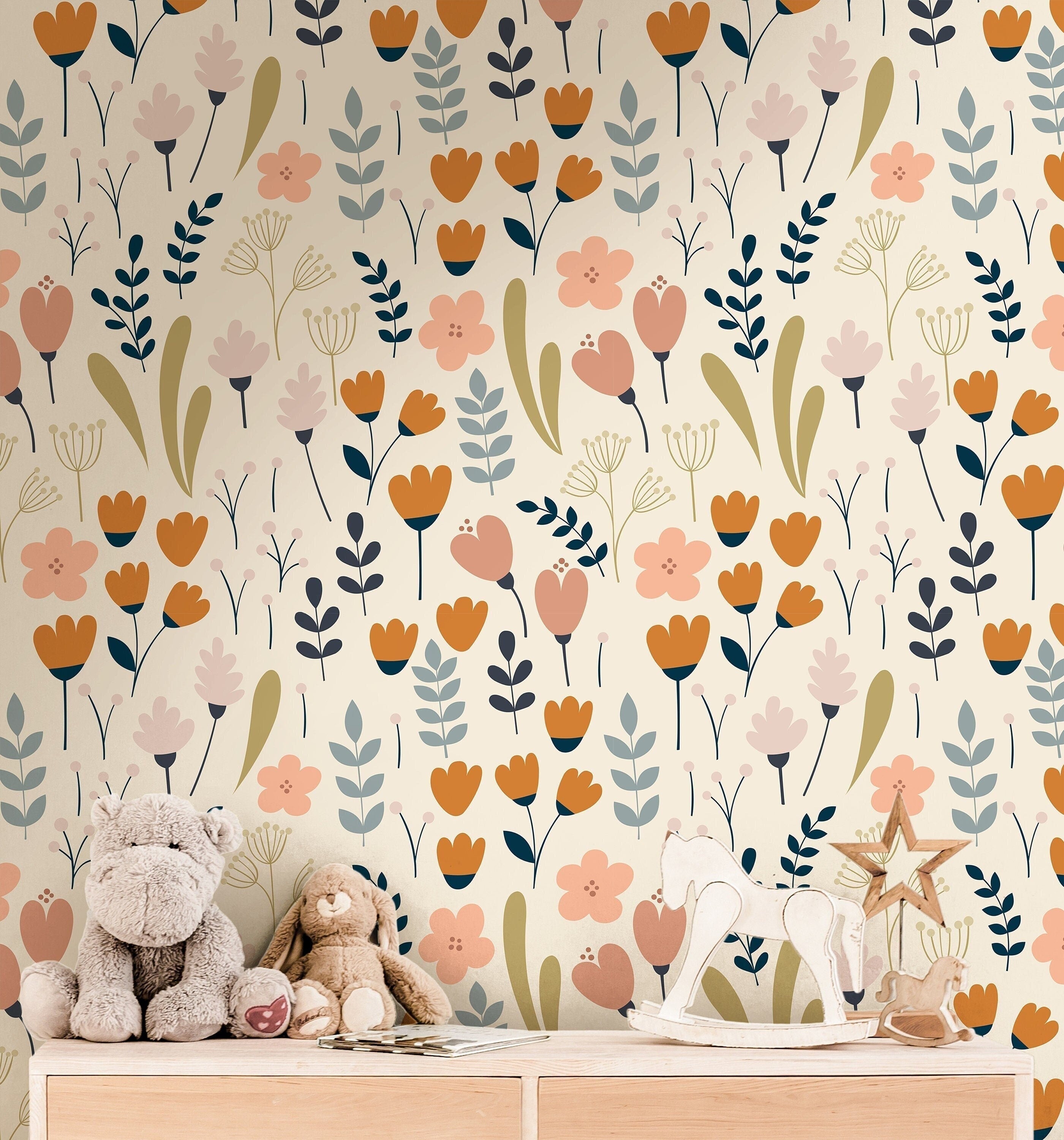 child room wallpaper texture