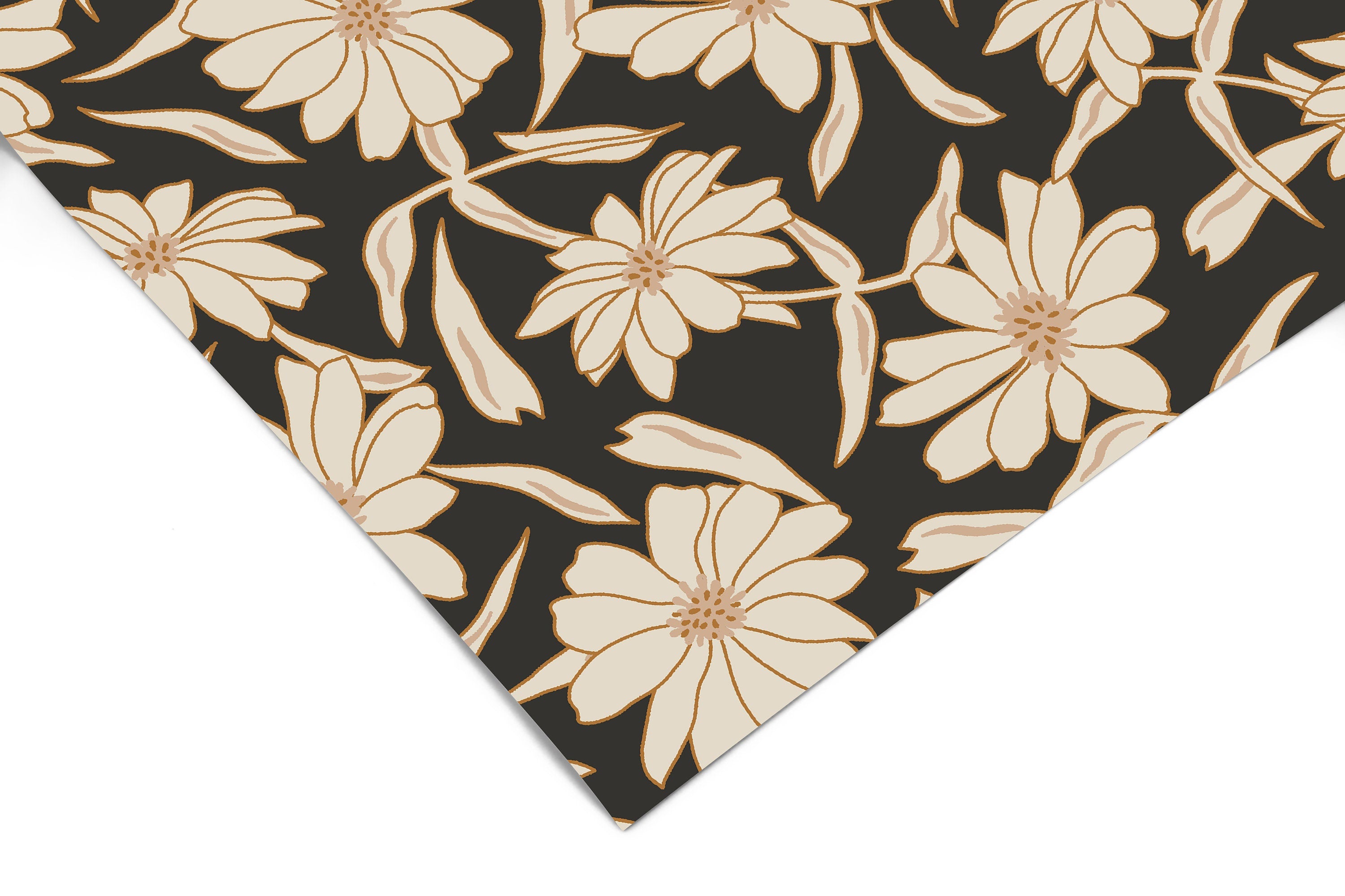 Wallcrown Ltd. Brown, Cream, Grey Scroll Faux Wallpaper - IL42046 –  Wallpaper for Less Murray