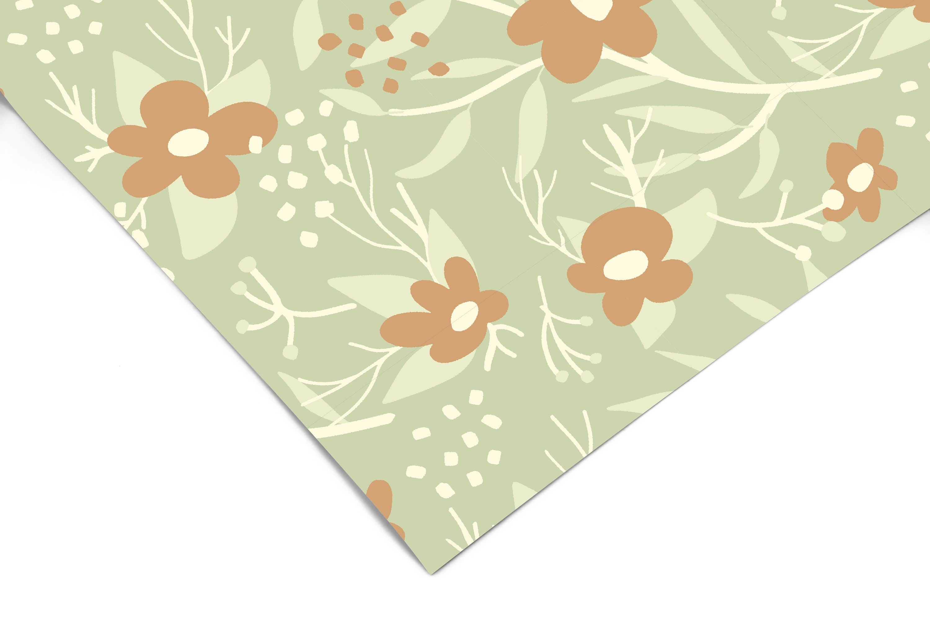 Floral Garden Contact Paper | Peel And Stick Paper | Removable Wallpaper | Shelf Liner | Drawer Liner | Peel and Stick Wallpaper 1422